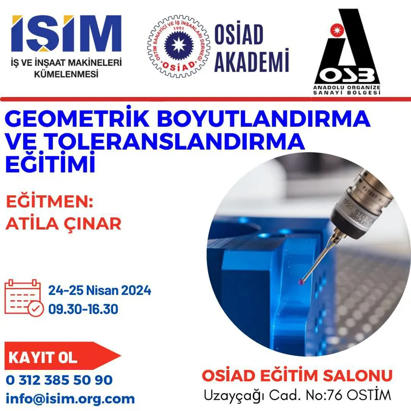 Geomtrik Boyutlandirma ve Toleranslandirma Egitimi
