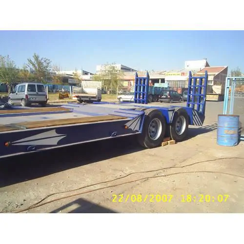 2 Aksli Lowbed Treyler
