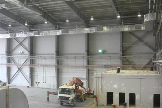 Afganistan Bagram - FY-08 FY-09 Poject Helo Hangar Havalandirma Sistemleri