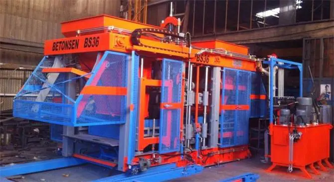 Tam Otomatik Beton Parke ve Briket Makinasi