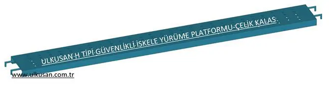 Ülküsan İskele Yürüme Platformu-Çelik Kalas