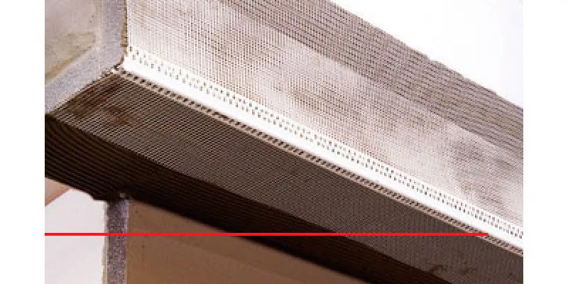KALE EPS FİLELİ PVC KÖŞE PROFİLİ