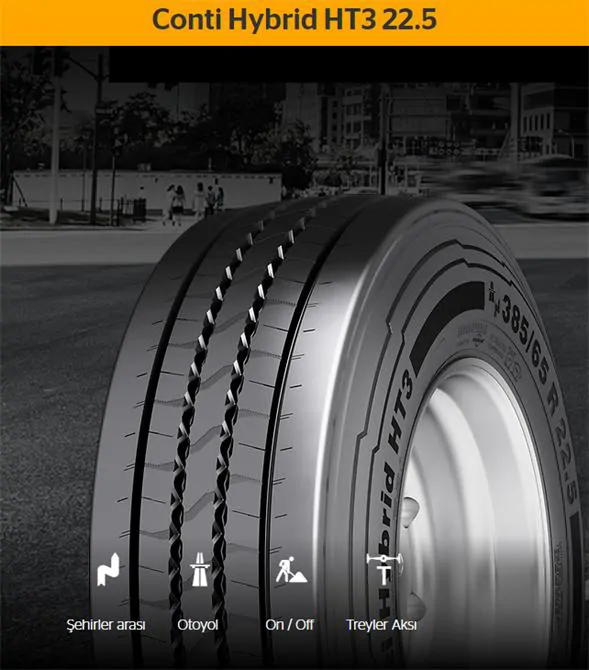 Conti Hybrid HT3 22.5 Sehirler arasi Insaat Lastigi