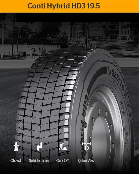 Conti Hybrid HD3 19.5 Otoyol Kamyon Lastigi