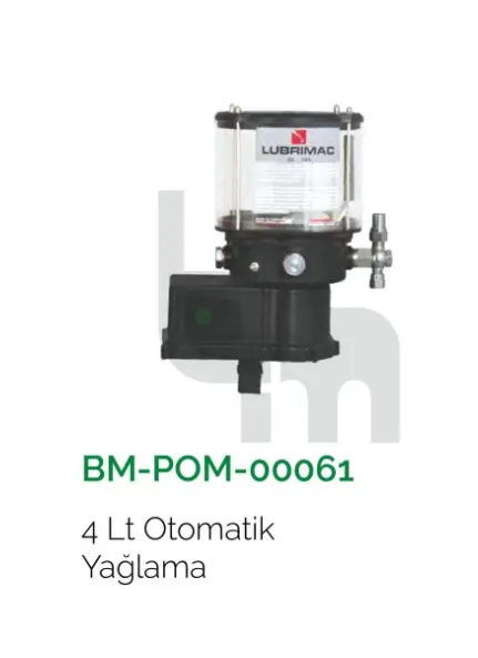 BETON POMPASI / 4 LT OTOMATIK YAGLAMA