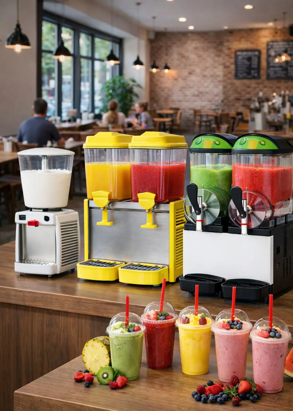 Ankara Slush Buzlaş Karlamaç Makinesi Ostim