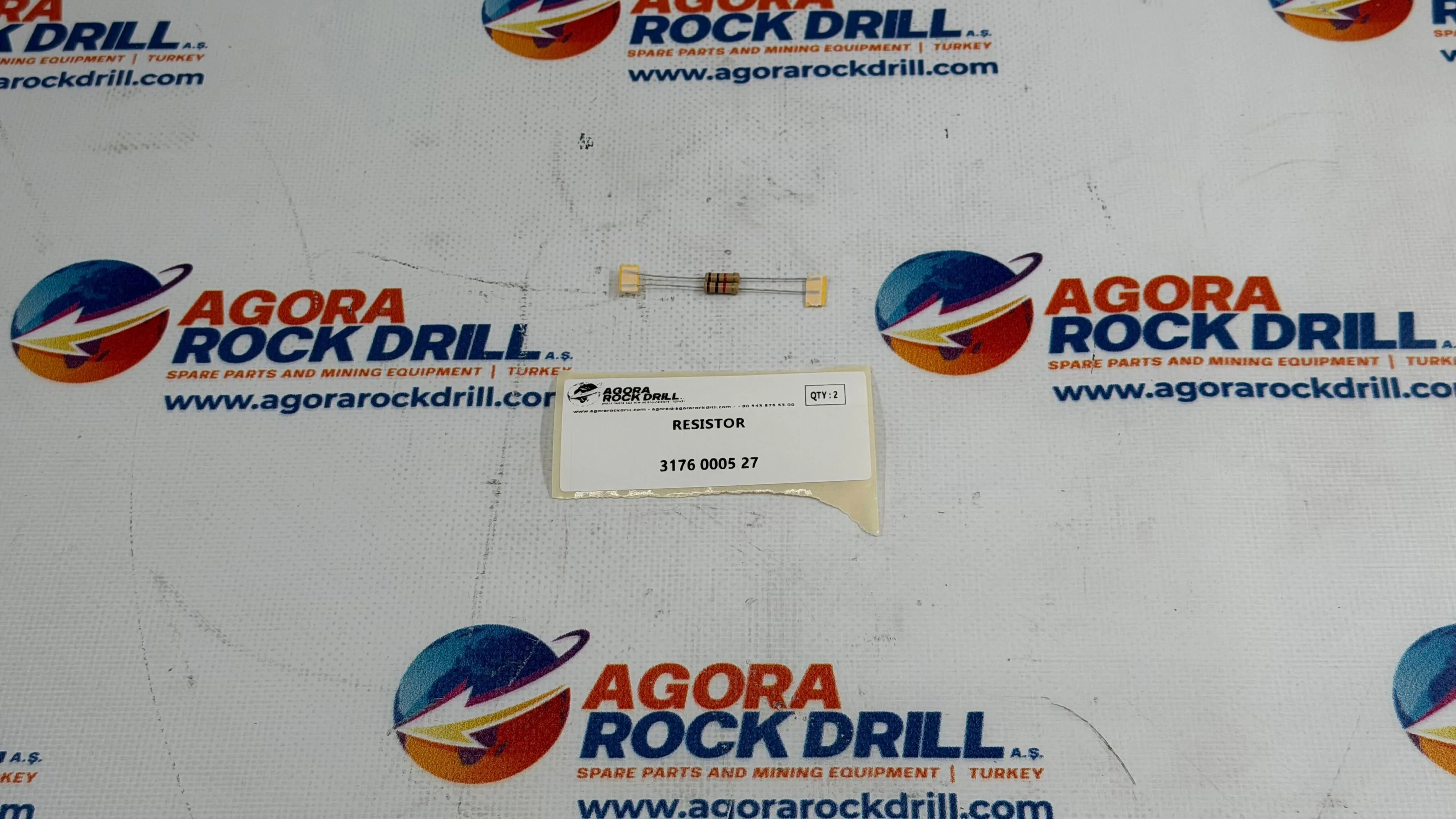 Epiroc - Atlas Copco - Resistor - 3176 0005 27 - 3176000527 - 3176-0005-27