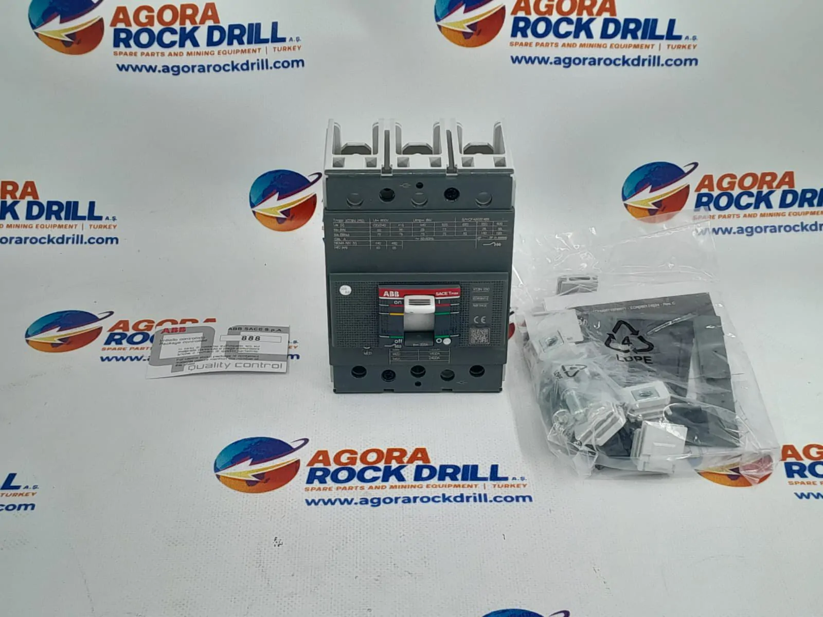 Epiroc - Atlas Copco - Circuit Breaker - 3176 0075 30 - 3176 0003 88 / 3176007530 - 3176000388 / 3176-0075-30 - 3176-0003-88