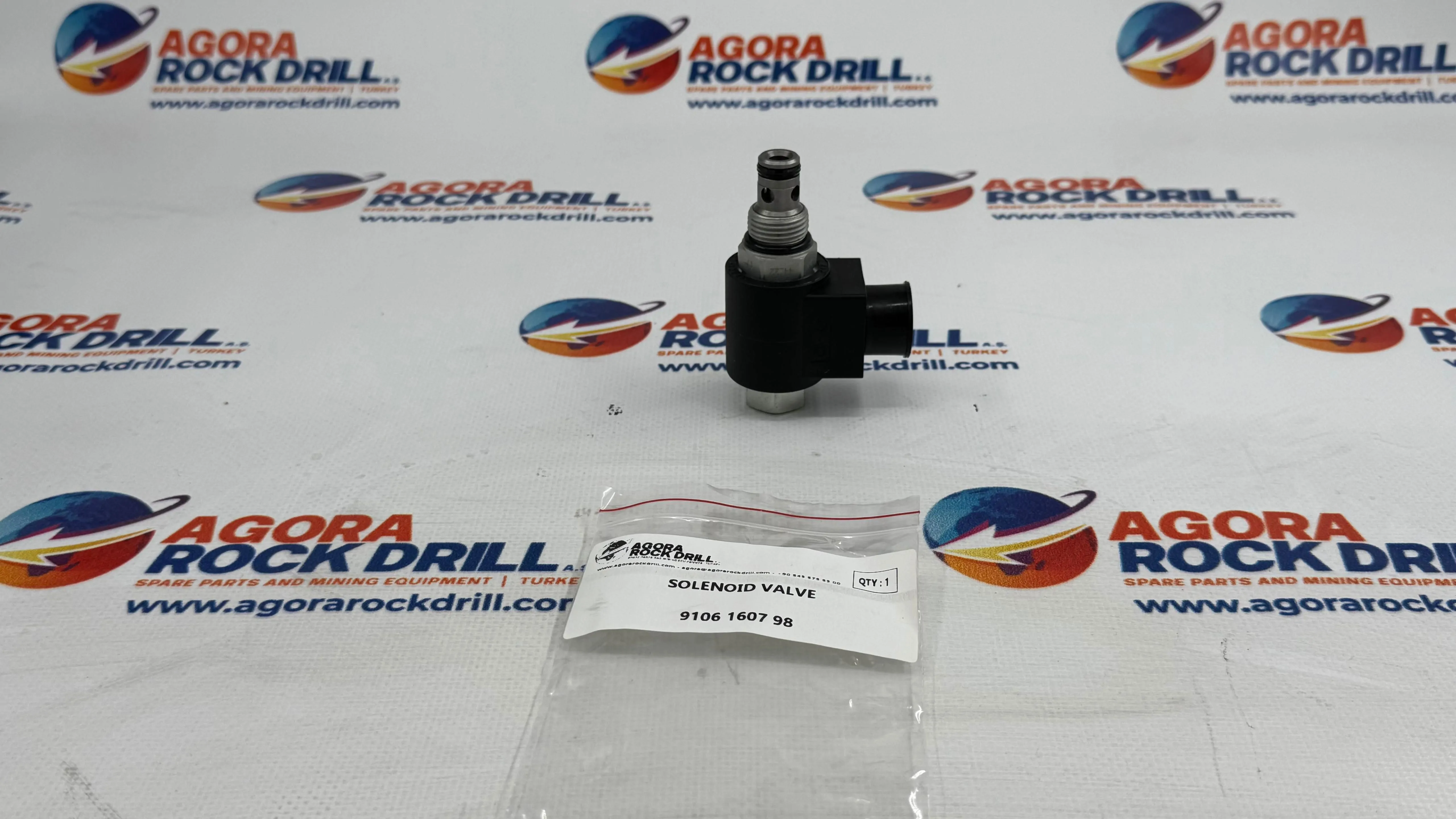 Epiroc - Atlas Copco - Solenoid Valve - 9106 1607 98 - 9106160798 - 9106-1607-98