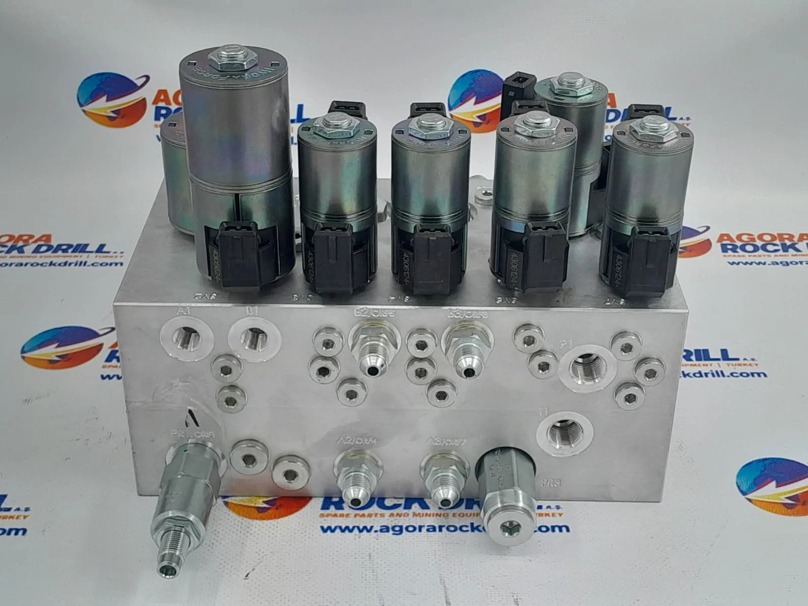 Epiroc - Atlas Copco - Valve Block - 3222 3453 15 - 3222345315 - 3222-3453-15
