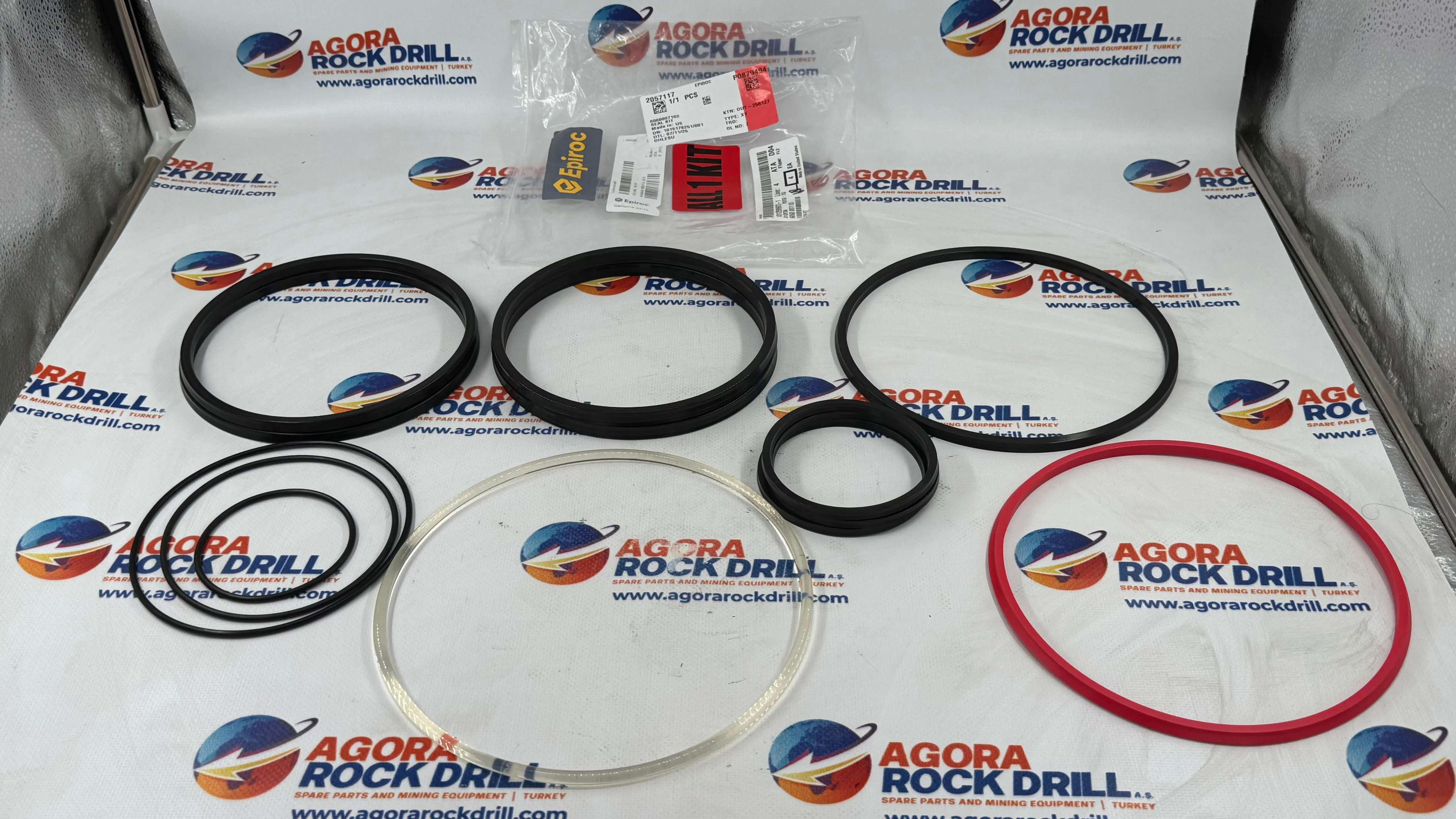 Epiroc - Atlas Copco - Seal Kit - 6060 0071 03 - 6060007103 - 6060-0071-03