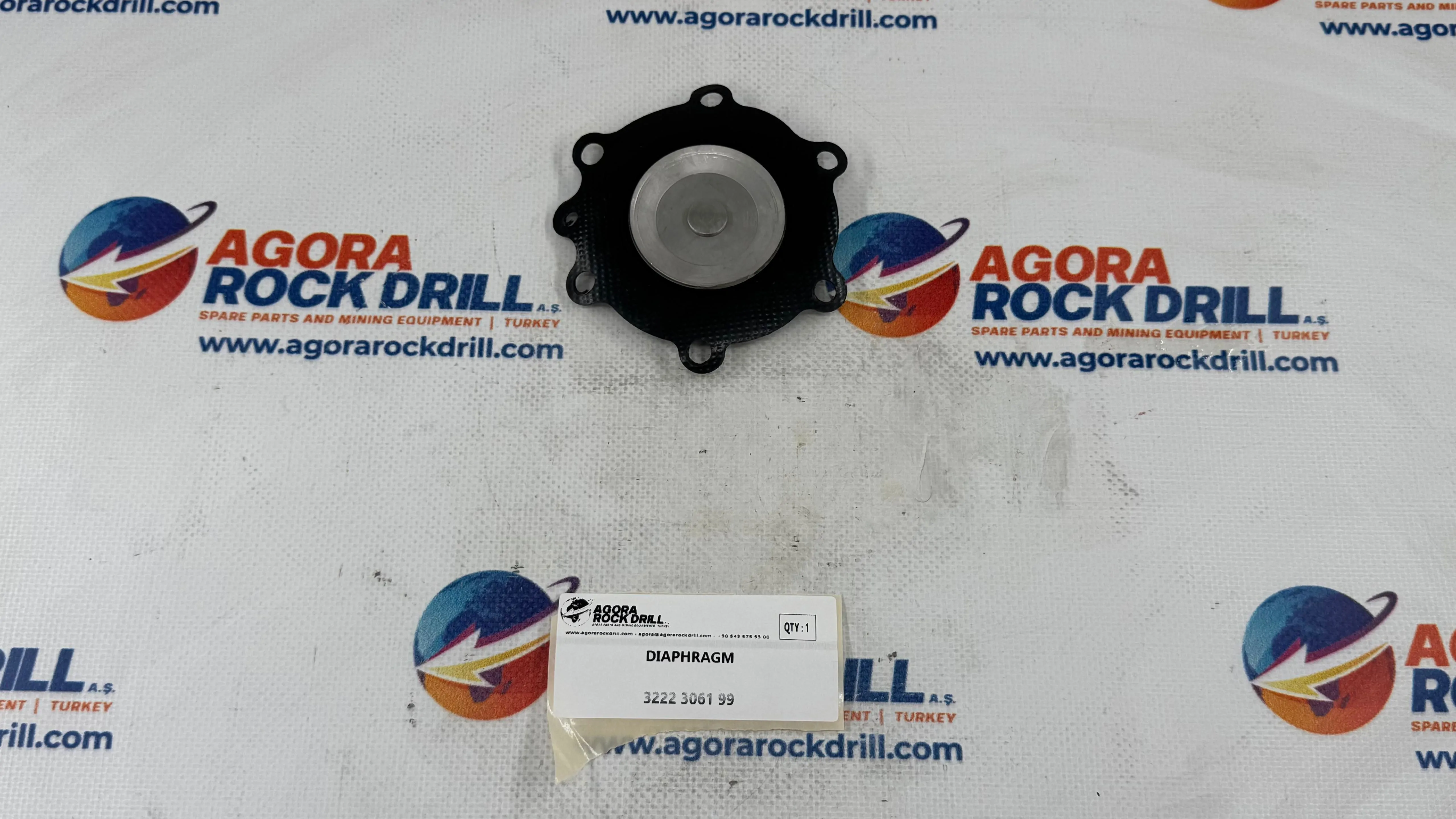 Epiroc - Atlas Copco - Diaphragm - 3222 3061 99 - 3222306199 - 3222-3061-99