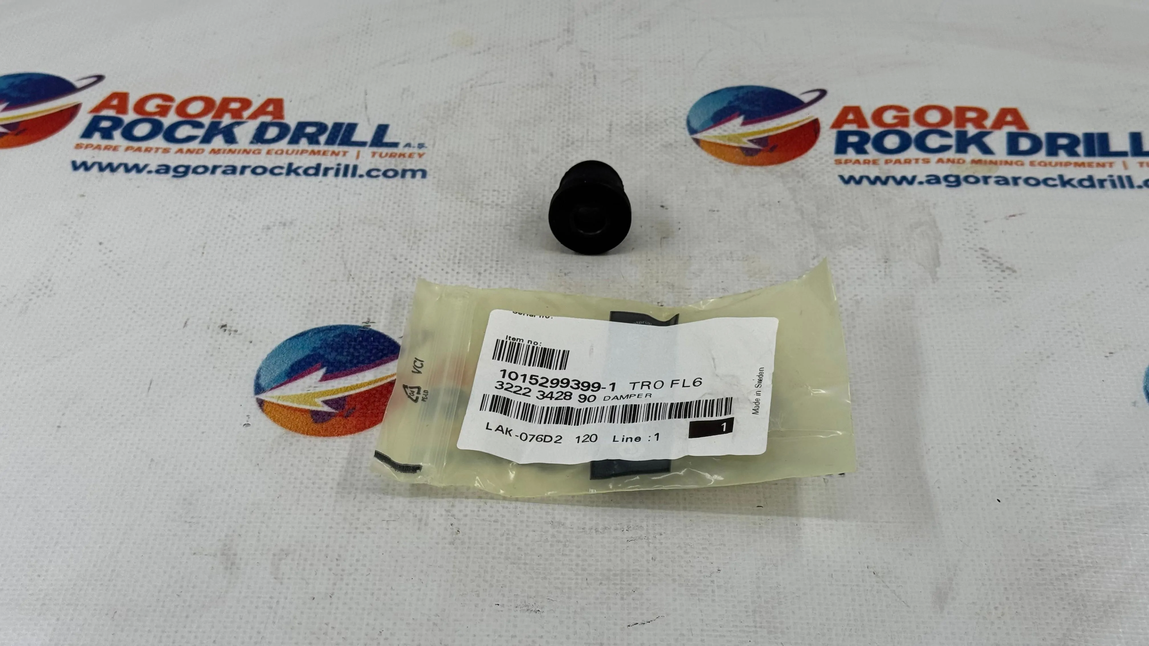 Epiroc - Atlas Copco - Damper - 3222 3428 90 - 3222342890 - 3222-3428-90