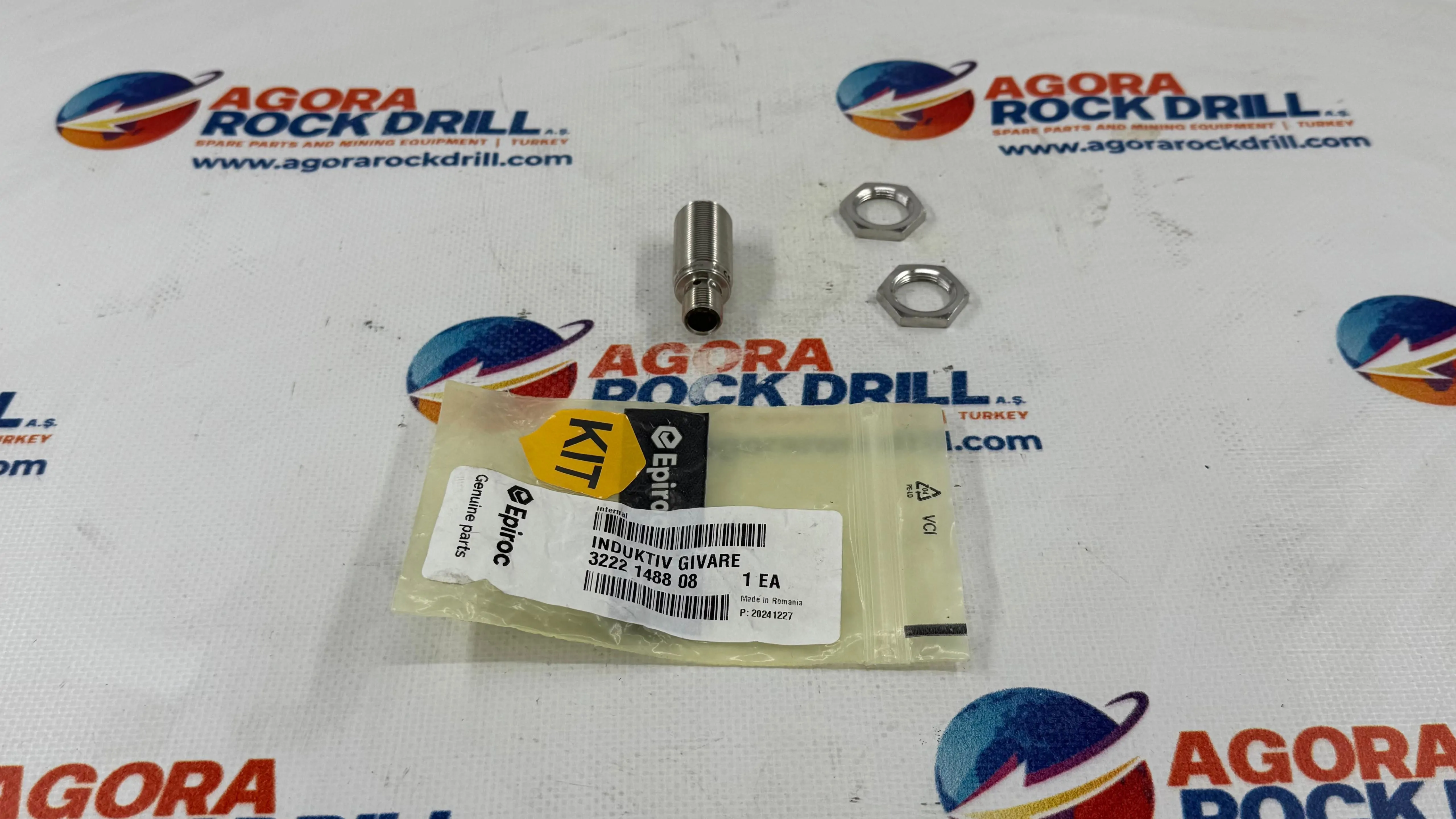 Epiroc - Atlas Copco - Induktiv Sensor - 3222 1488 08 - 3222148808 - 3222-1488-08