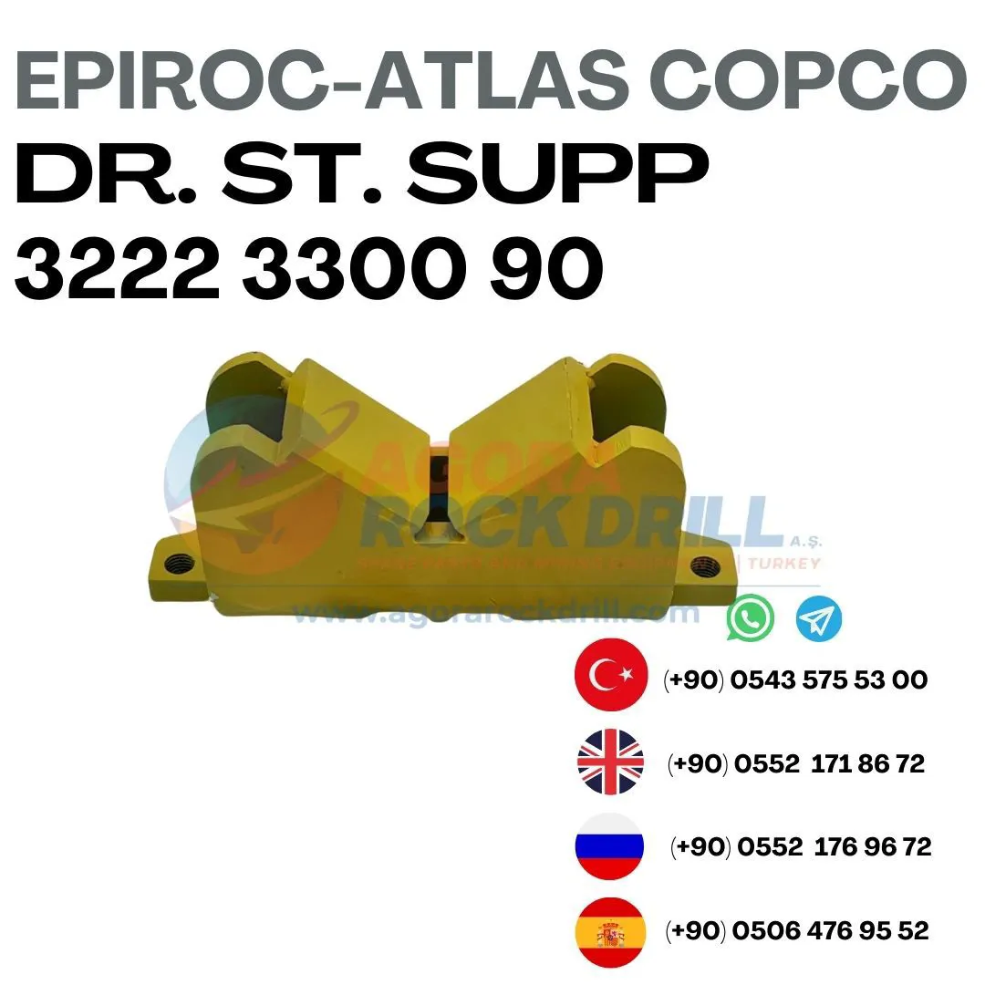 Epiroc - Atlas Copco - DR.ST.SUPP.HALF - 3222 3300 90 - 3222330090 - 3222-3300-90