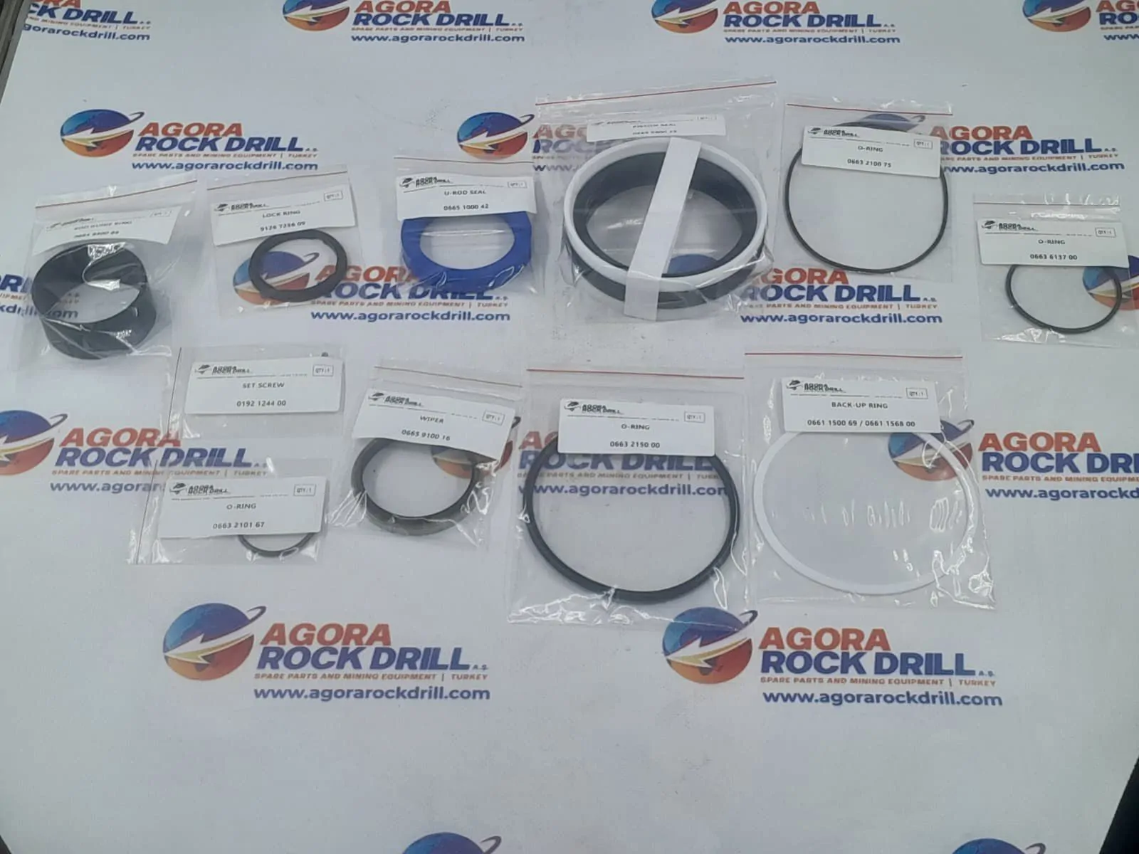 Epiroc - Atlas Copco - Seal Kit - 9120 0993 13 - 9120099313 - 9120-0993-13