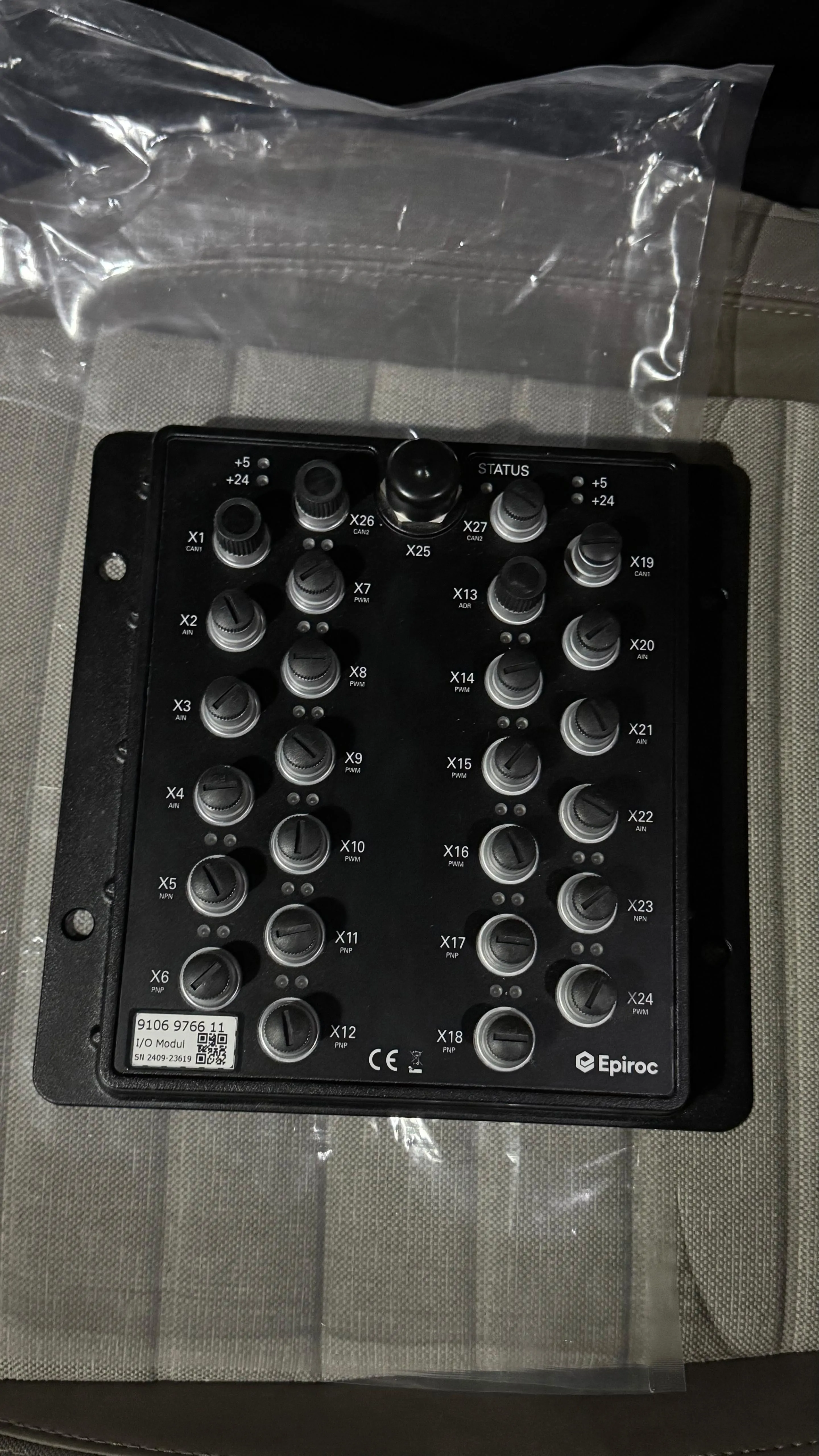 Epiroc - Atlas Copco -  IO Modül - 9106 9766 11 - 9106976611 - 9106-9766-11