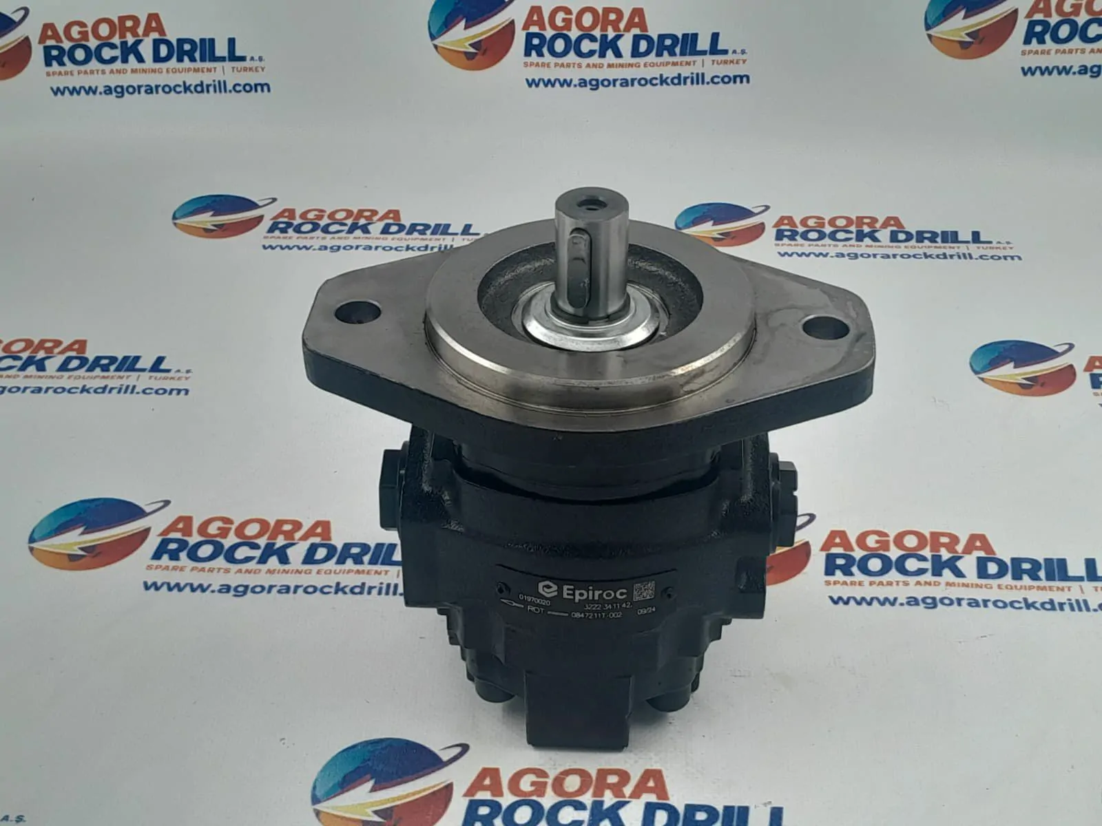 Epiroc - Atlas Copco -  Gear Motor - 3222 3411 42 - 3222341142 - 3222-3411-42