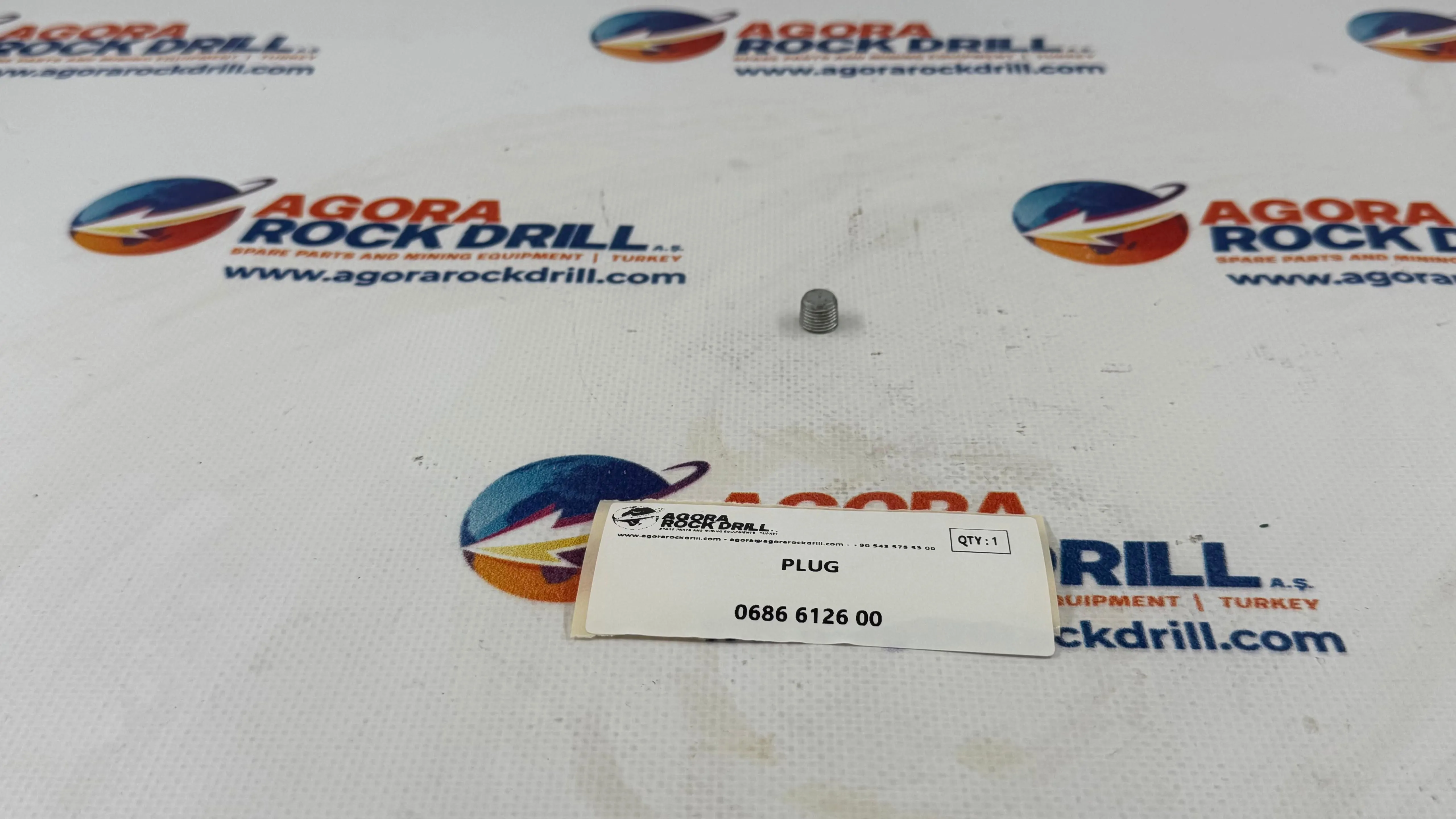 Epiroc - Atlas Copco - Plug - 0686 6126 00 - 0686612600 - 0686-6126-00
