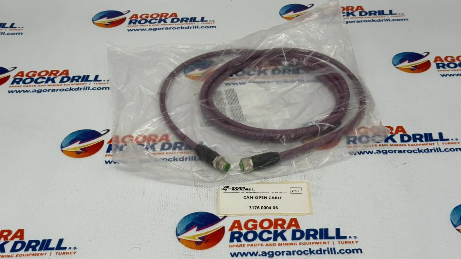 Epiroc - Atlas Copco - Can-Open Cable - 3176 0004 06 - 3176000406 - 3176-0004-06