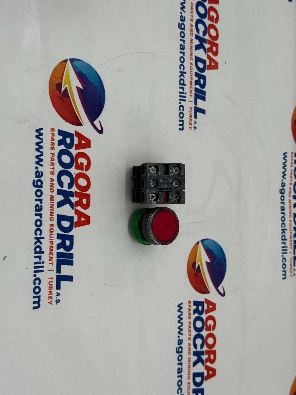 Epiroc - Atlas Copco - Lamp Push Button - 3217 0003 75 - 3217000375 - 3217-0003-75